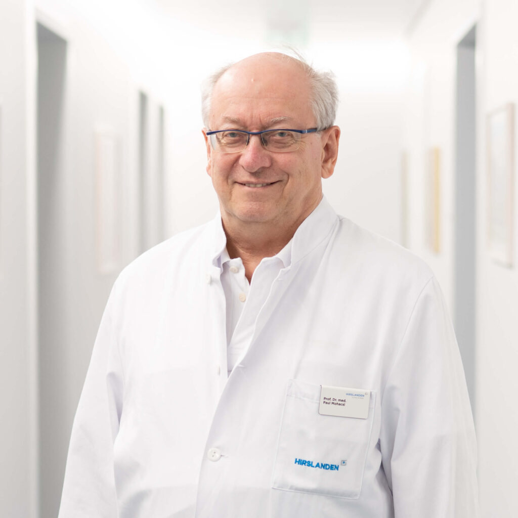 Portrait von Prof. Dr. med. Paul Mohacsi, FMH Kardiologie und allg. Innere Medizin